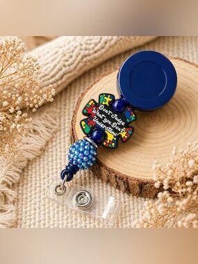 Autism Awareness Badge Reel